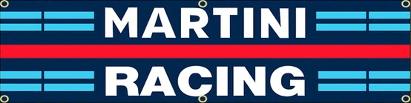 Martini Racing Flag Banner 17.7" x 70" NEW! Home & Garden:Yard, Garden & Outdoor Living:Décor:Flags Cozy Home Treasures
